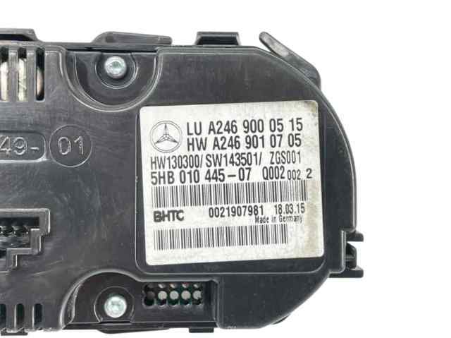 Unidade de controlo dos modos de aquecimento/condicionamento Mercedes A W176