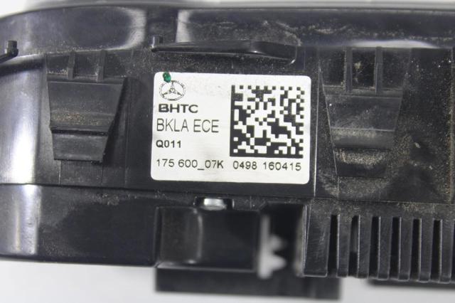 Unidade de controlo dos modos de aquecimento/condicionamento Mercedes A W176