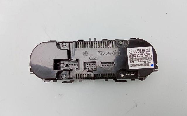 Unidade de controlo dos modos de aquecimento/condicionamento Mercedes A W176