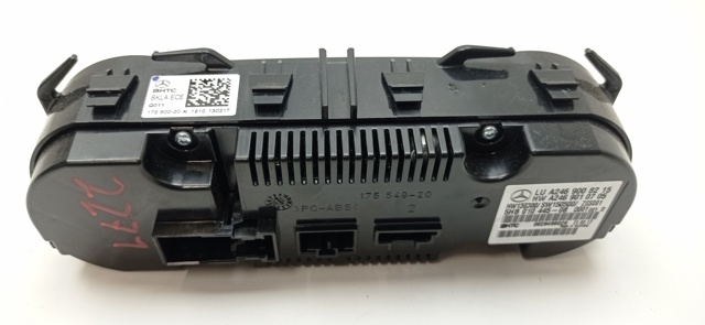 Unidade de controlo dos modos de aquecimento/condicionamento Mercedes A W176