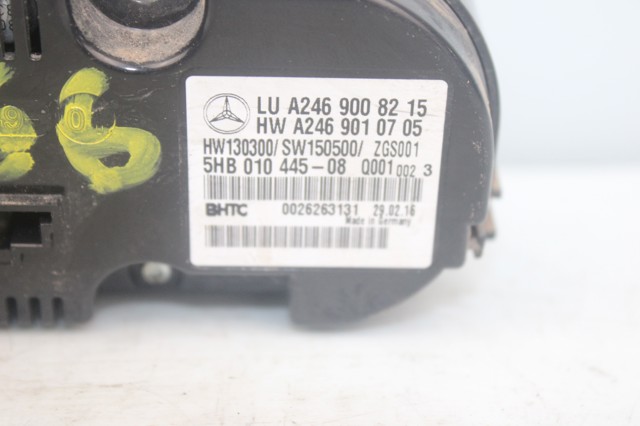 Unidade de controlo dos modos de aquecimento/condicionamento Mercedes A W176