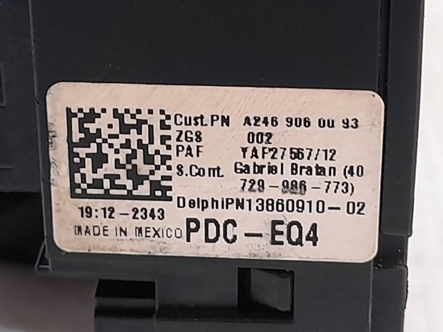 A2469060093 MERCEDES Блок предохранителей купить в Николаев