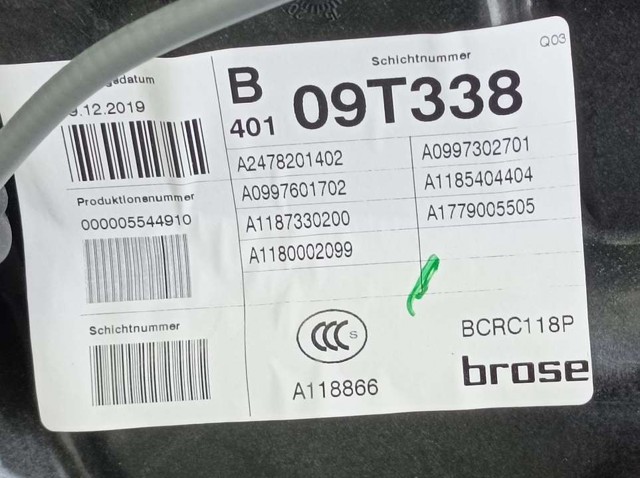 MERCEDES A2478201402 Динамик передней двери в наличии Житомир