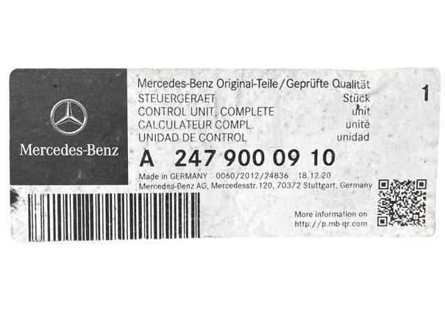 MERCEDES A2479000910 в наличии Ужгород
