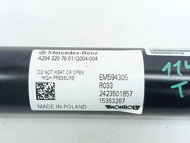 MERCEDES A2543207601 в наличии Одесса
