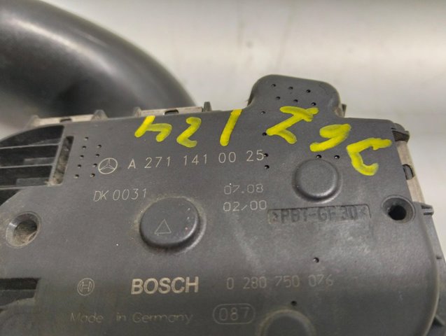 Válvula de borboleta montada A2711410025 MERCEDES