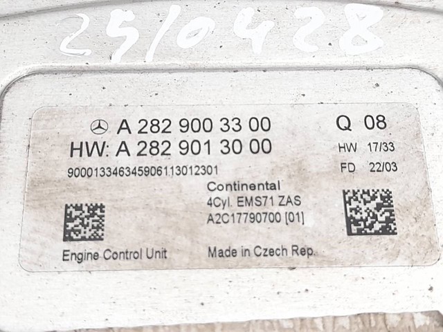 A2829003300 MERCEDES купить в Ирпень