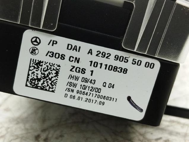 A2929055000 MERCEDES купить в Украина