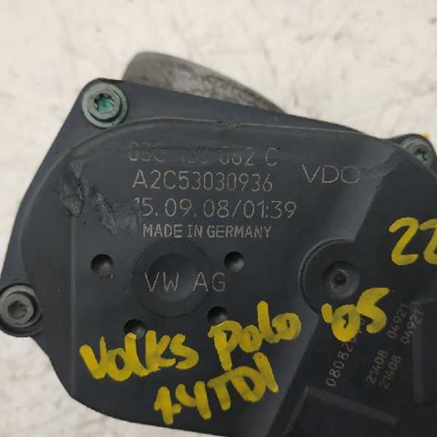 A2C53030936 VAG Дроссельная заслонка в сборе купить в Черкассы