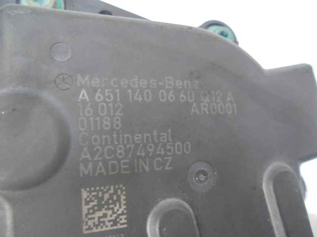 Válvula EGR para mercedes-benz c-class t-model c 200 cdi (204.201) 651913 A2C87494500