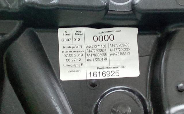 MERCEDES A4478271160 Динамик передней двери в наличии Житомир