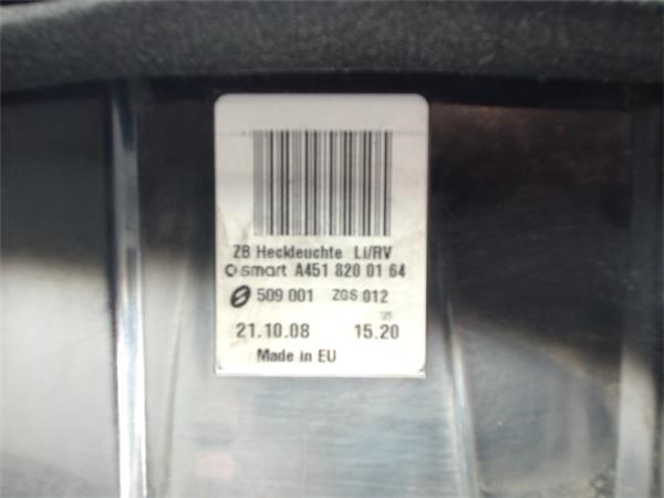 A4518200164 MERCEDES Фонарь задний левый купить в Чернигов
