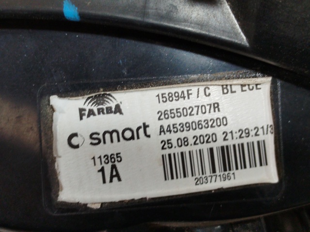 MERCEDES A4539063200 Фонарь задний правый в наличии Чернигов