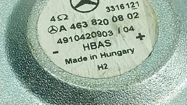 MERCEDES A4638200802 Динамик передней двери в наличии Житомир