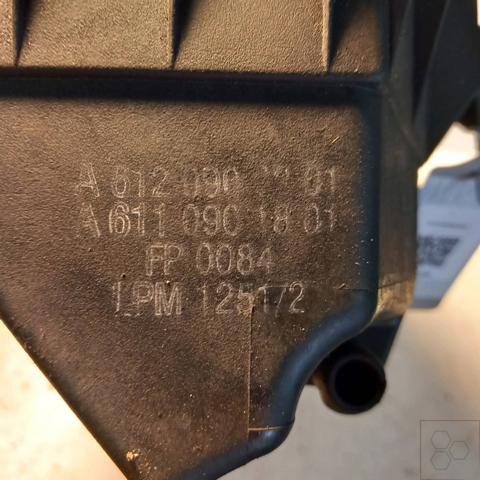 Caixa de filtro de ar Mercedes ML/GLE W163