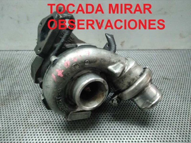 Turbocompresor para mercedes sprinter 02.00 -> caja cerrada 311  cdi   (903.661-662) 611981 A6110960899
