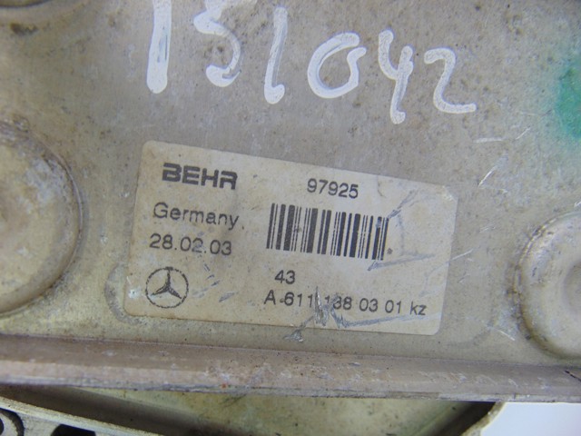 A6111880301 CHRYSLER Радиатор масляный купить в Полтава