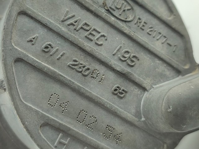 Depresor freno / bomba vacío para mercedes-benz vito furgón (638) (1997-2003) 108 cdi 2.2 (638.094) d 611980 A6112300165