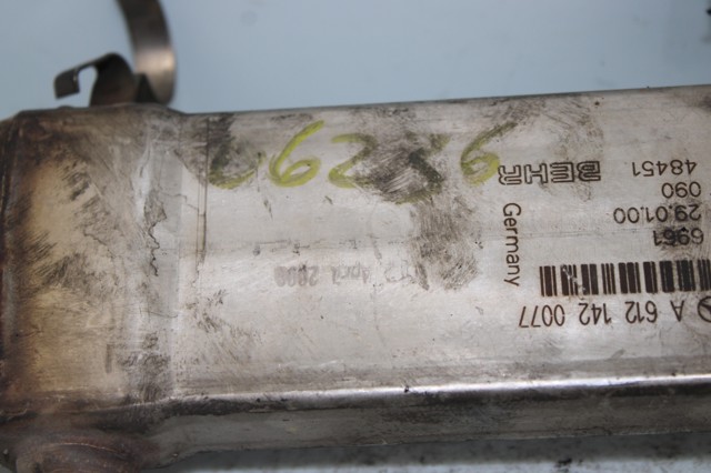 A6121420077 MERCEDES Радиатор системы EGR рециркуляции выхлопных газов купить в Ужгород