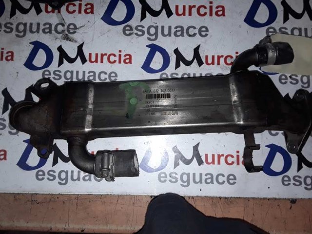A6121420077 MERCEDES Радиатор системы EGR рециркуляции выхлопных газов купить в Черновцы