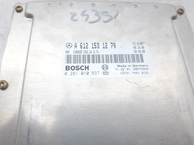 MERCEDES A6121531279 Блок управления двигателем в наличии Хмельницкий