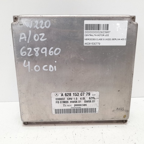 A6281530779 MERCEDES Блок управления двигателем купить в Украина