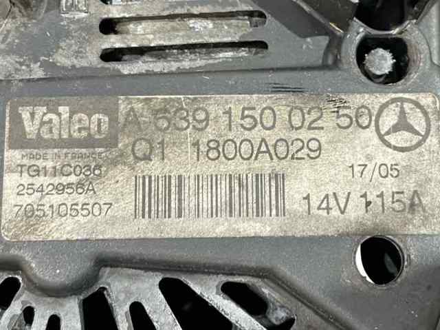 A6391500250 MERCEDES Генератор купить в Одесса