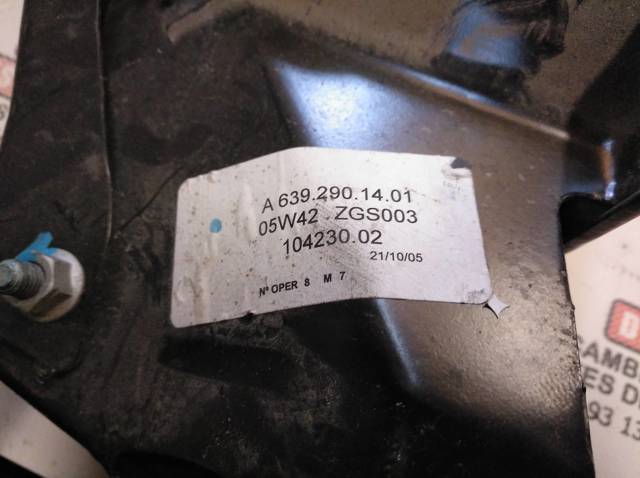A6392901401 MERCEDES купить в Николаев