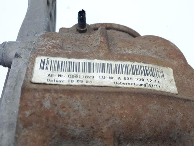 MERCEDES A6393501214 Задний редуктор в наличии Запорожье