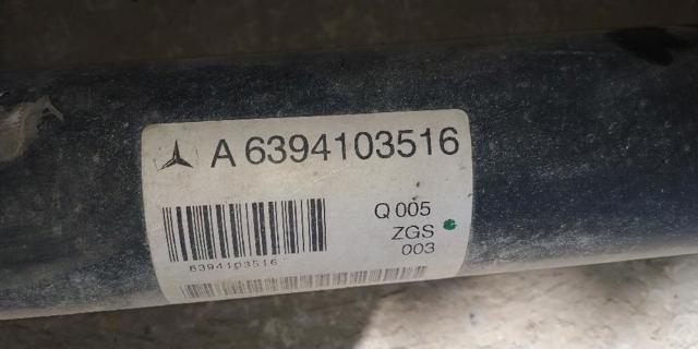 6394103516 Вал карданный задний, в сборе купить Каменское