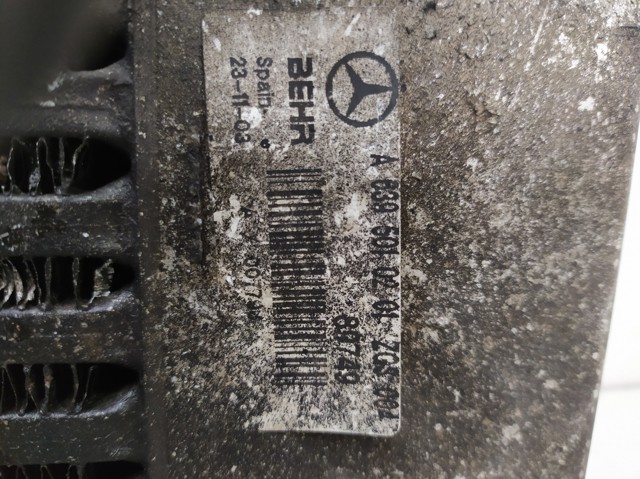 A6395010201 MERCEDES Радиатор интеркуллера купить в Черновцы