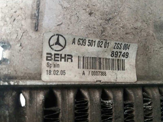 A6395010201 MERCEDES Интеркулер купить в Полтава