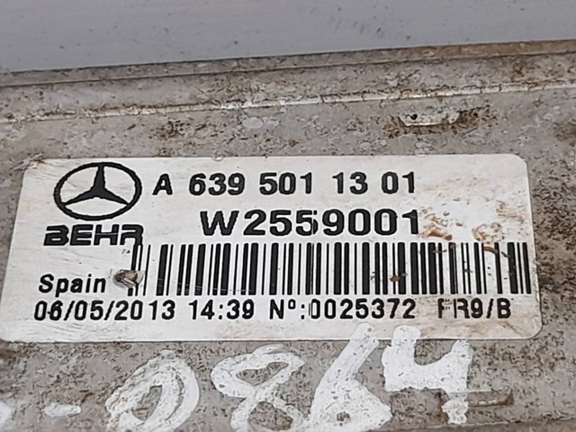 A6395011301 Радиатор интеркуллера купить Хмельницкий