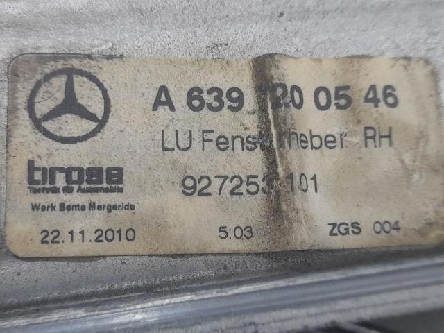 A6397200546 MERCEDES Механизм стеклоподъемника двери передней правой купить в Сумы