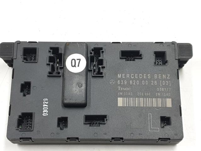 A6398200026 MERCEDES Блок комфорта передней двери купить в Житомир