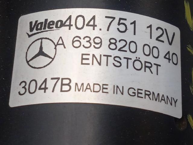 Trapézio de limpador pára-brisas Mercedes Vito 2 639