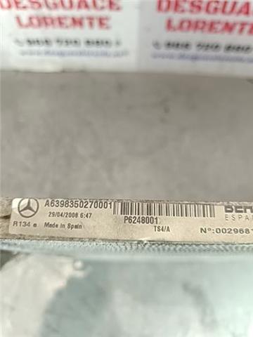 MERCEDES A6398350270001 Радиатор кондиционера в наличии Днепр