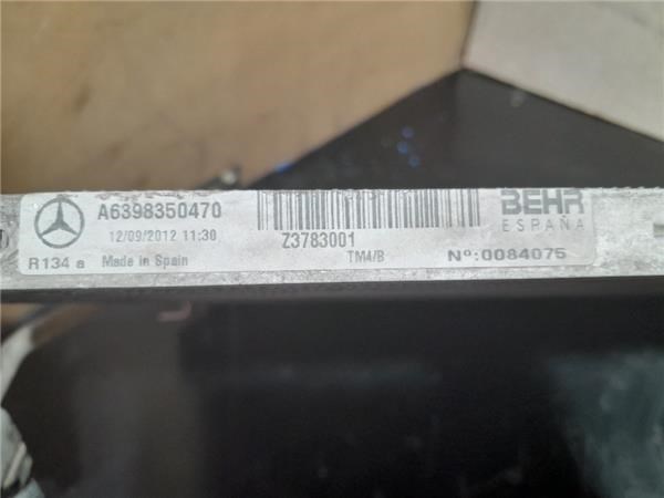 MERCEDES A6398350470 Радиатор кондиционера в наличии Сумы