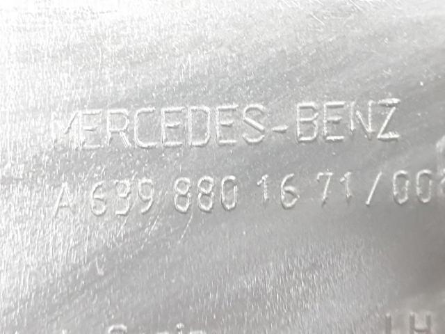 MERCEDES A6398801671 Бампер задний, левая часть в наличии Николаев