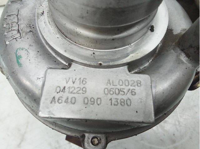 Turbocompressor para mercedes-benz b-class b 180 cdi (245.207) 640940 A6400901380