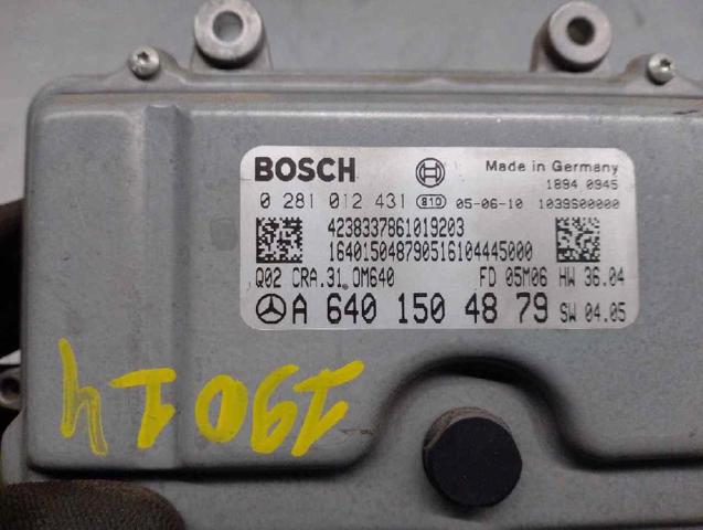 A6401504879 MERCEDES Модуль управления (ЭБУ) двигателем купить в Винница