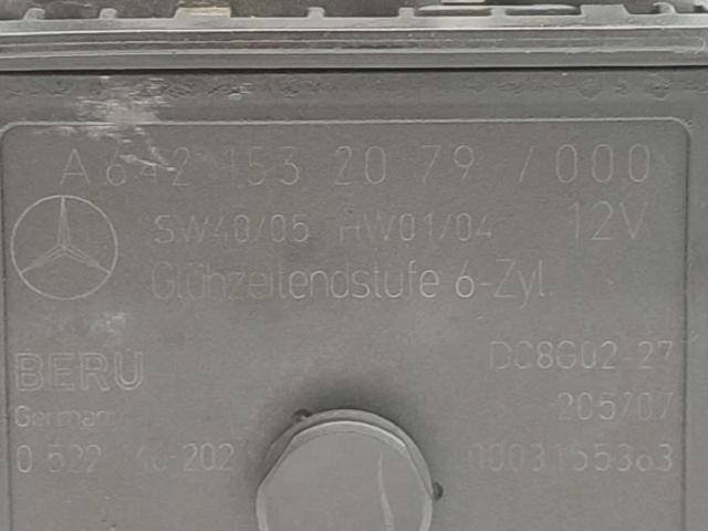 Relê das velas de incandescência A6421532079 MERCEDES