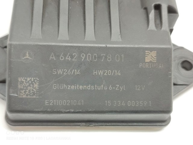 Relê das velas de incandescência A6429007801 MERCEDES