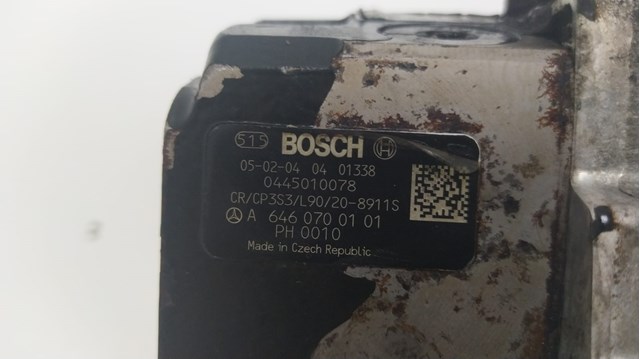 Bomba injetora para Mercedes-Benz Sprinter 3-t van (906) (2006-2009) 211 cdi (906.611,906.613) 646985 A6460700101