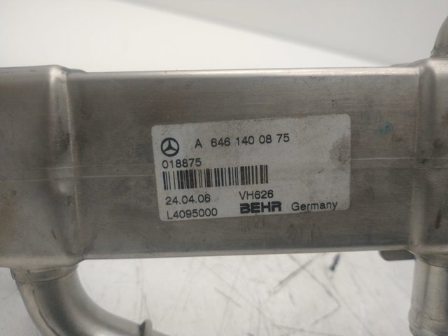 MERCEDES A6461400875 Радиатор системы EGR рециркуляции выхлопных газов в наличии Чернигов