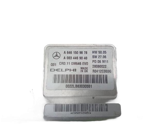 A6461509878 MERCEDES Блок управления двигателем купить в Ужгород