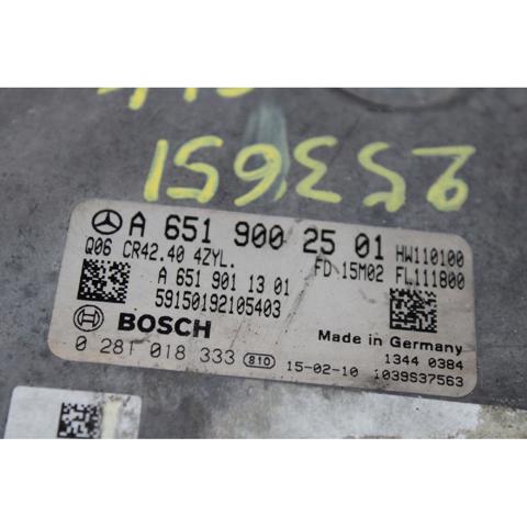 MERCEDES A6519002501 Модуль управления (ЭБУ) двигателем в наличии Житомир