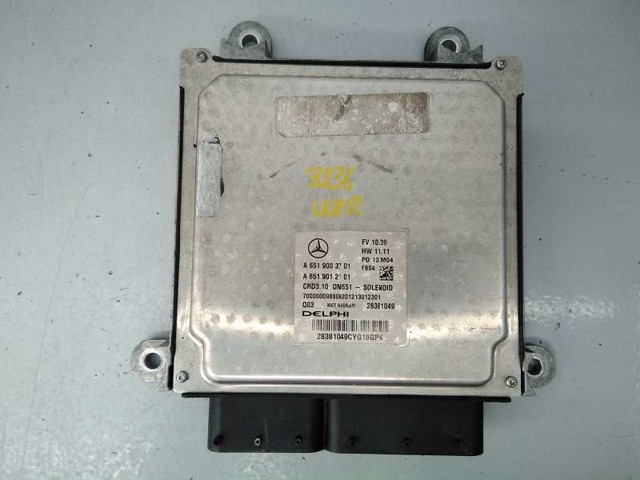 MERCEDES A6519003701 Модуль управления (ЭБУ) двигателем в наличии Кривой Рог