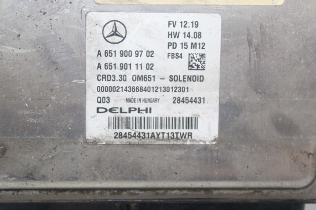 A6519009702 MERCEDES Блок управления двигателем купить в Житомир