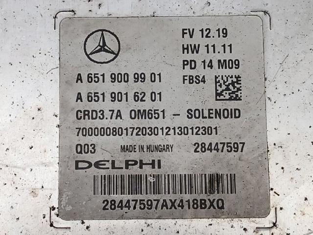 MERCEDES A6519009901 Модуль управления (ЭБУ) двигателем в наличии Каменское